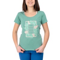 Babolat футболка женская Exercise Message Tee