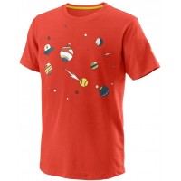Wilson футболка детская B Planetary Tech Tee