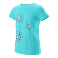 Wilson футболка подростковая G Floret Tech Tee