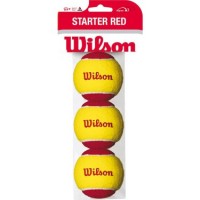 Wilson мячи теннисные Started Red x3 (24)